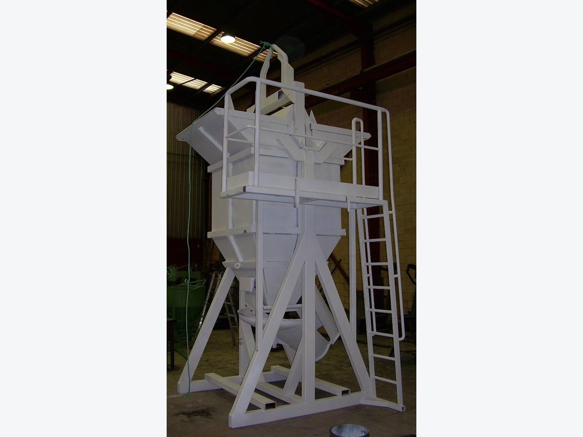 Máquina de proyección de magnesita fabricada