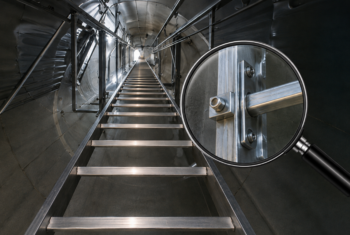 Revision de escalas verticales de acceso